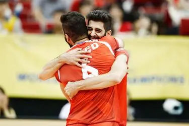 والیبال ایران و آمریکا
