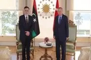 دیدار رئیس دولت وفاق لیبی با اردوغان