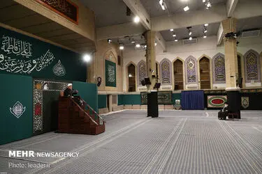 عزاداری شام شهادت حضرت فاطمه ‌زهرا (س) در حسینیه امام خمینی(ره)
