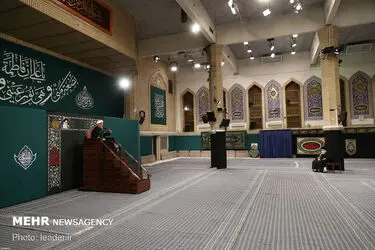 عزاداری شام شهادت حضرت فاطمه ‌زهرا (س) در حسینیه امام خمینی(ره)