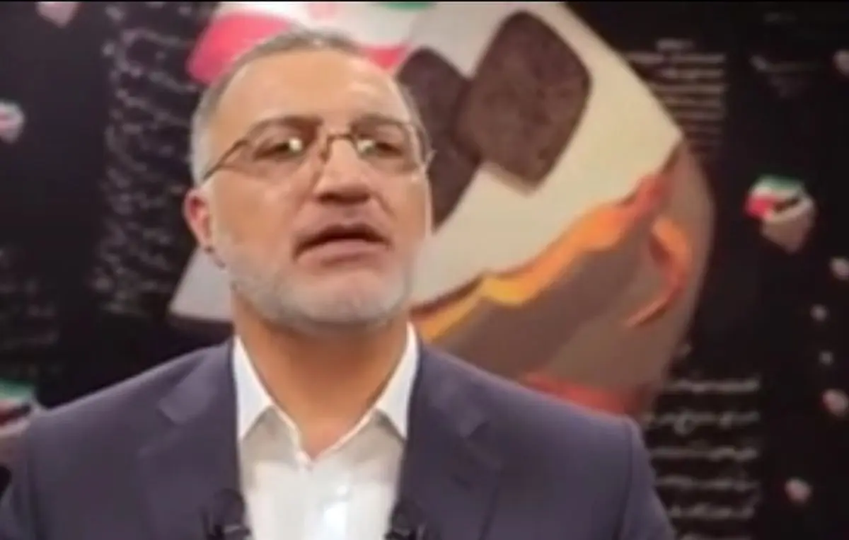 تصاویر پخش نشده صحبتهای زاکانی در برنامه دستخط+ فیلم