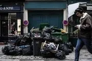 پاریس زباله‌دان شده است