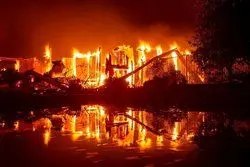 تعداد کشته های آتش سوزی در کالیفرنیا به ۲۵ نفر رسید