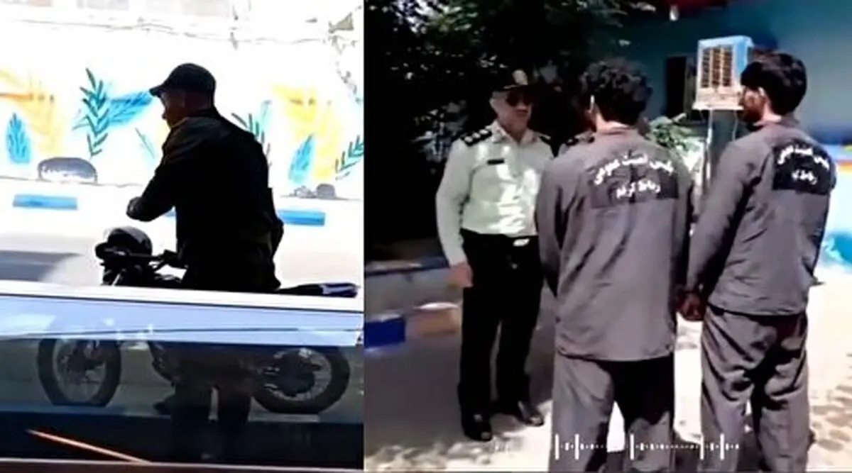 کلیپ زشت دوافغانی‌ بر علیه پلیس ایران+فیلم