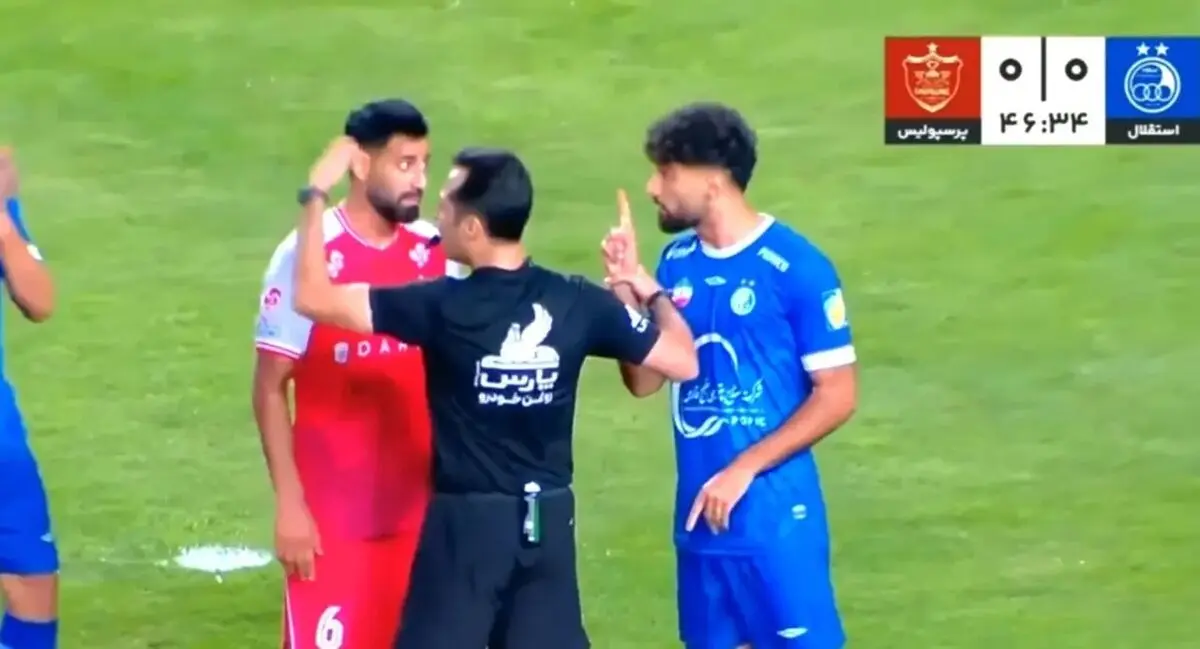 مکالمه عجیب محمدحسین کنعانی‌زادگان و سامان فلاح در دربی لو رفت!