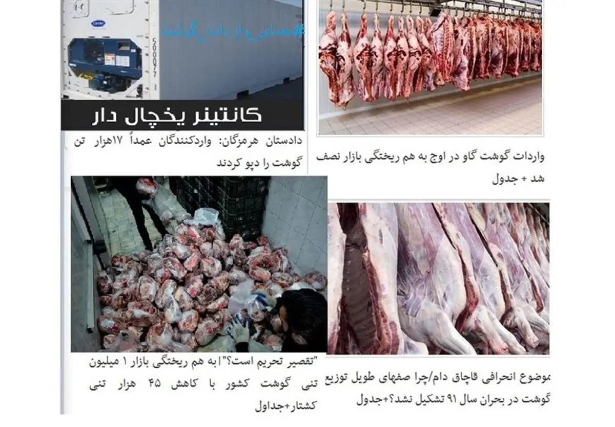لزوم شفاف سازی درباره بهانه ارزی واردکنندگان گوشت