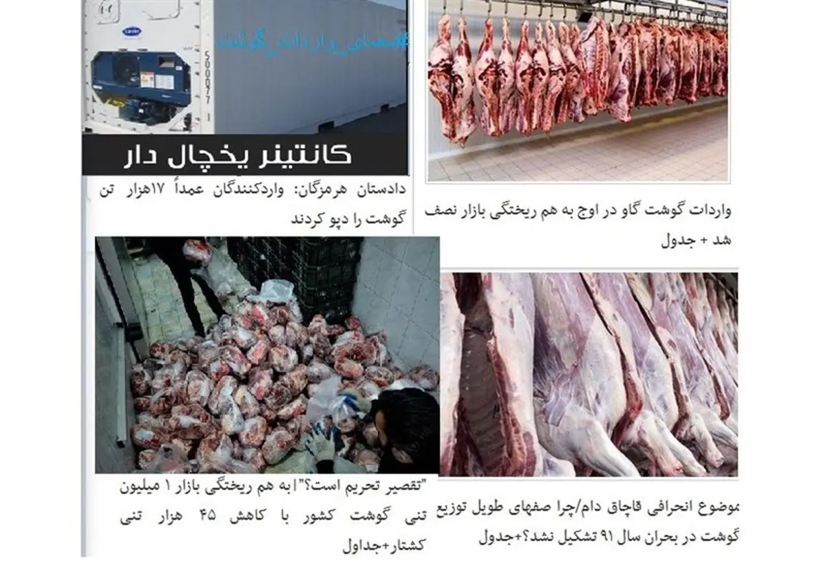 لزوم شفاف سازی درباره بهانه ارزی واردکنندگان گوشت