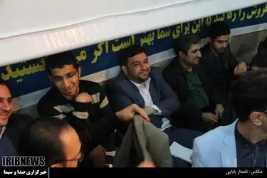 احمدی نژاد در آمل