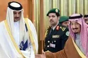 پیام شاه سعودی به امیر قطر ابلاغ شد