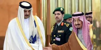 پیام شاه سعودی به امیر قطر ابلاغ شد