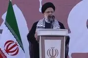 رئیسی: شکست اسرائیل با جنایت جنگی و کشتار مردم جبران نخواهد شد
