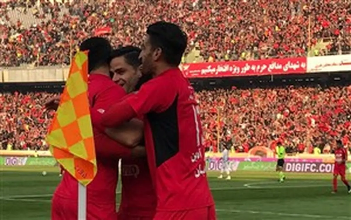 قرمز پوشان ترکاندند/پرسپولیس 3 - سیاه‌جامگان 0
