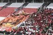 درگیری شدید لفظی هواداران پرسپولیس با تماشاگران اماراتی 