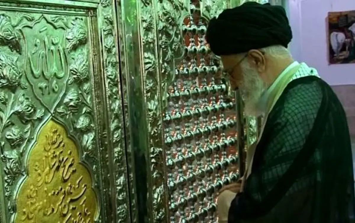 تشرف خانوادگی رهبر معظم انقلاب به امامزاده ای در کاشان
