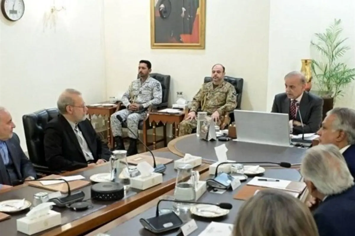 
جزئیات جدید دیدار شهباز شریف با لاریجانی 
