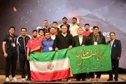 تیم ملی وزنه برداری ایران برای دومین بار قهرمان جهان شد 