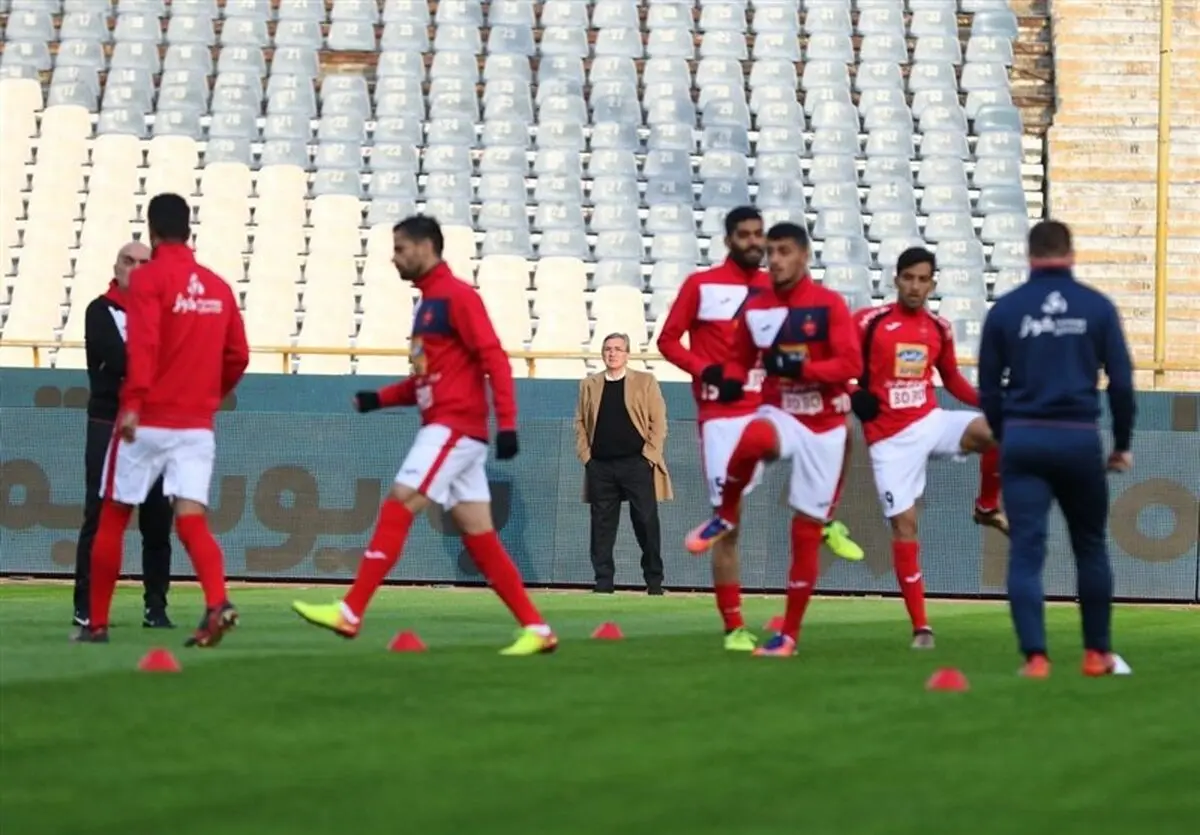 گزارش تمرین پرسپولیس/ بازگشت کمال