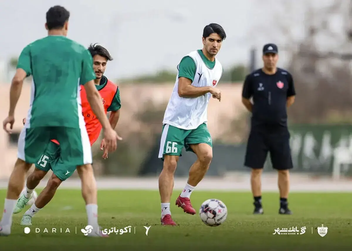 بازگشت بازیکن مصدوم پرسپولیس به تمرین
