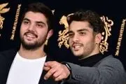عکسی از سینا مهراد و برادرزاده هایش