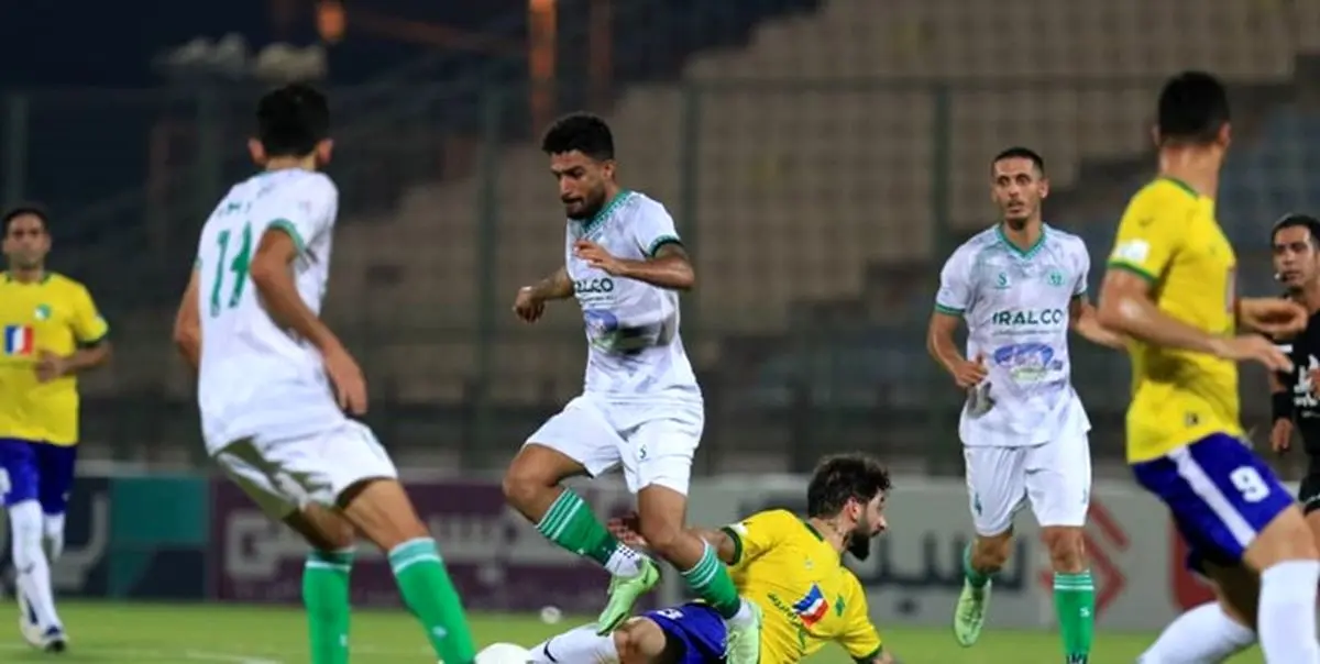 درگیری فیزیکی عوامل حمل برانکارد با بازیکنان آلومینیوم +فیلم