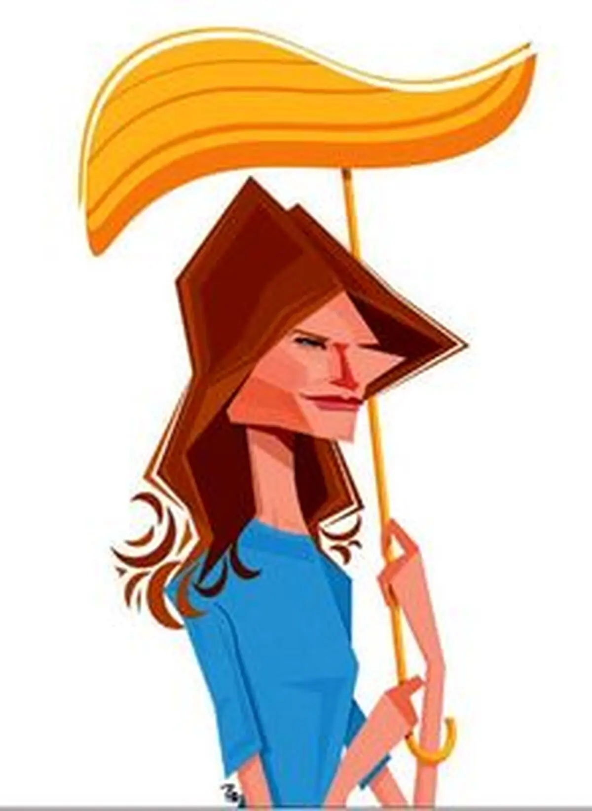 درآمد بالای بدل ملانیا ترامپ! 