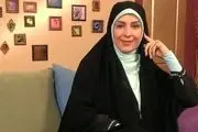 پیام خانم مجری خطاب به طبری/ عکس