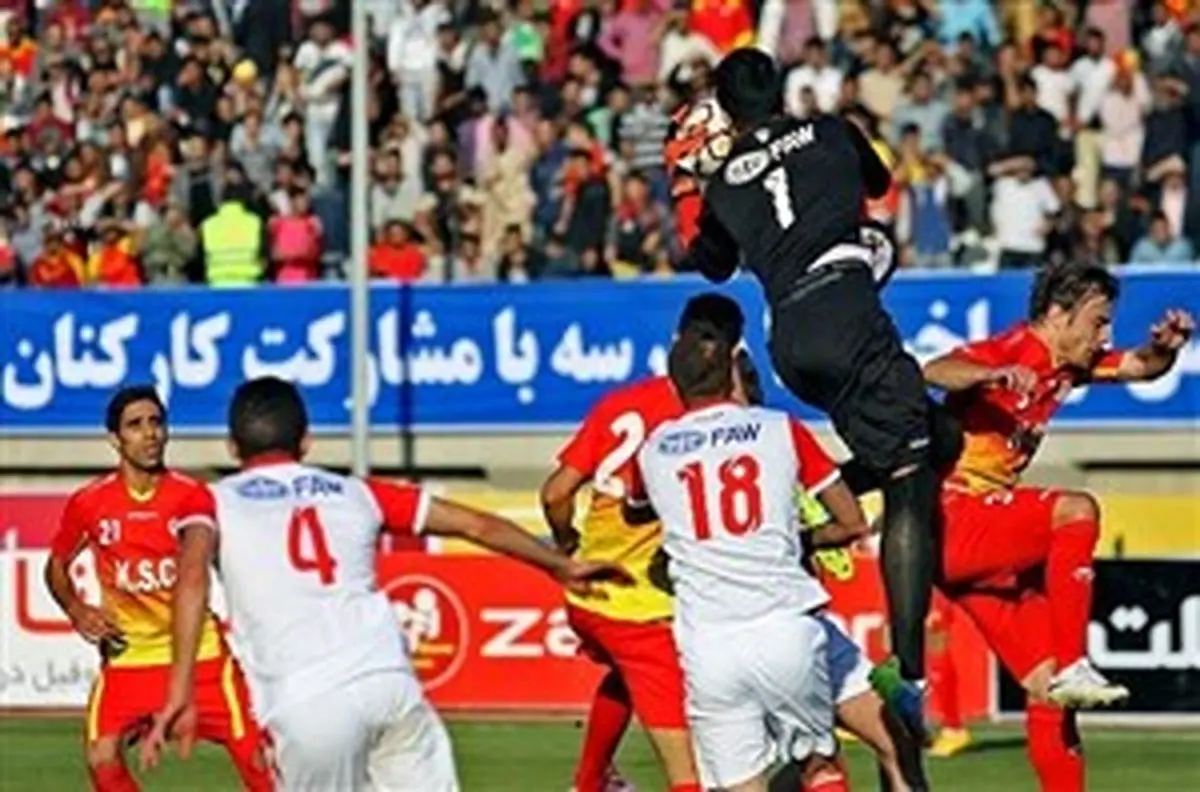 فولاد 0 - تراکتور 0/تراکتور از قهرمانی دور شد