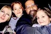 پیام عاشقانه رضا صادقی برای همسرش /عکس
