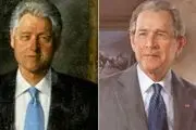 انتقال تصاویر بوش و کلینتون به انباری کاخ سفید 

