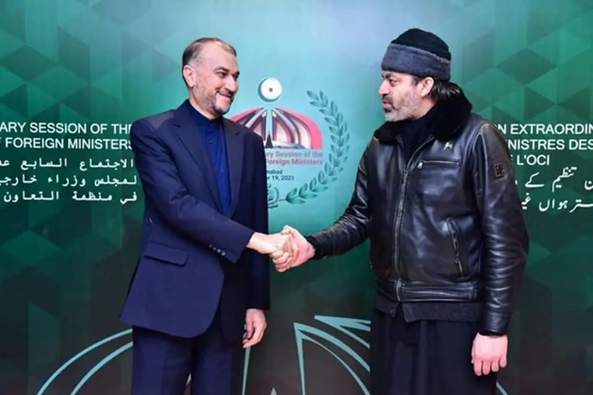 دیدار وزیر امور پارلمانی پاکستان با امیرعبداللهیان در اسلام‌آباد+ تصاویر
