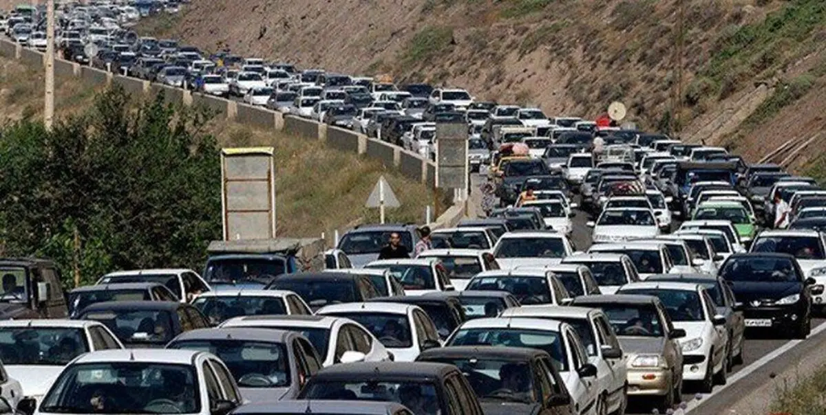 ترافیک فوق‌سنگین در محورهای شرق استان تهران 