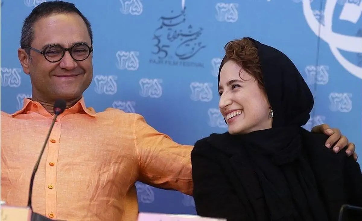 عکس دسته جمعی خانم وآقای بازیگر با طرفداران
