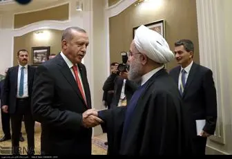 دیدار رئیسان جمهوری ایران و ترکیه در آستانه/تصاویر