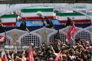 پیکر مطهر رهبر شهید برای آیین تشییع وارد قم شد