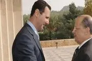 واکنش عون به پیام تبریک بشار اسد