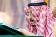 پادشاه سعودی از بیمارستان در نشست وزیران شرکت کرد
