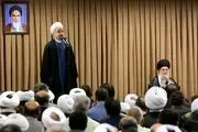 اظهارات روحانی مقابل رهبر انقلاب درباره حقوق های جنجالی و میلیونی