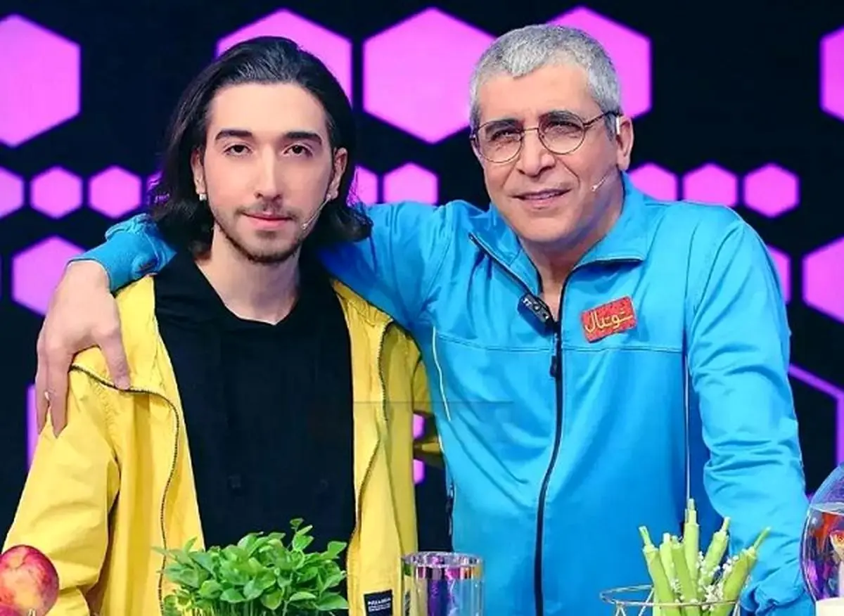 امیر غفارمنش از پسرش رونمایی کرد+عکس