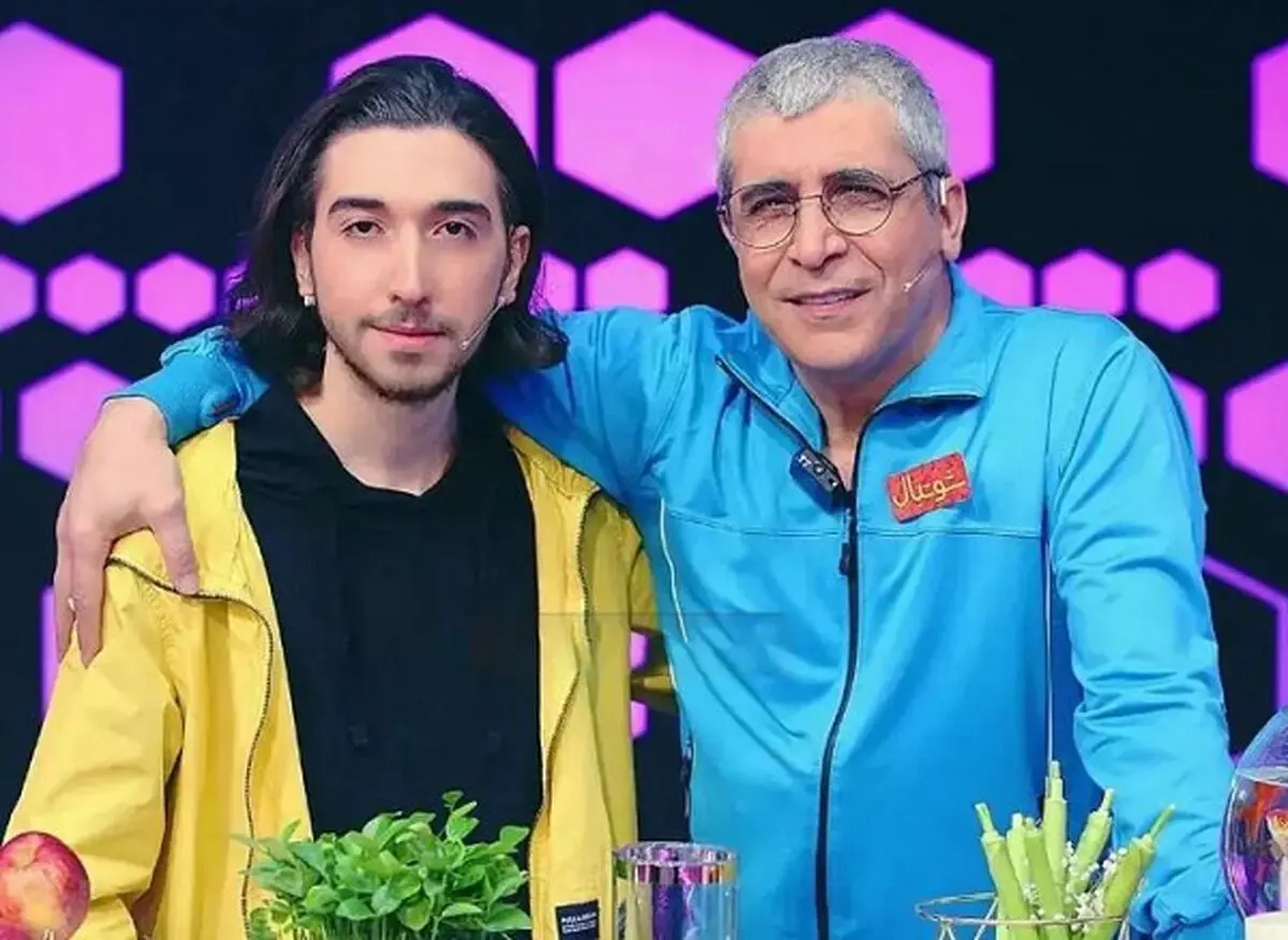 امیر غفارمنش از پسرش رونمایی کرد+عکس