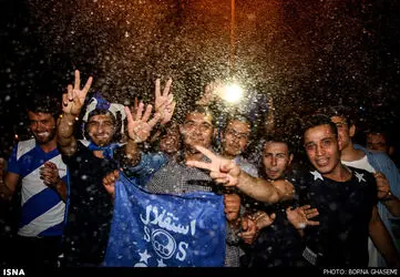 شادی اهوازی‌ها پس از قهرمانی