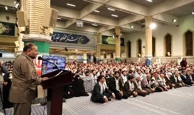 دیدار بسیجیان با رهبر انقلاب