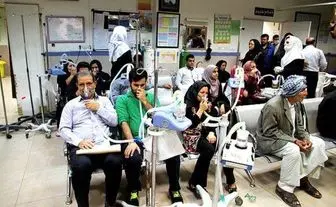 مراجعه ۱۴۵ بیمار تنفسی به بیمارستانهای آبادان و خرمشهر
