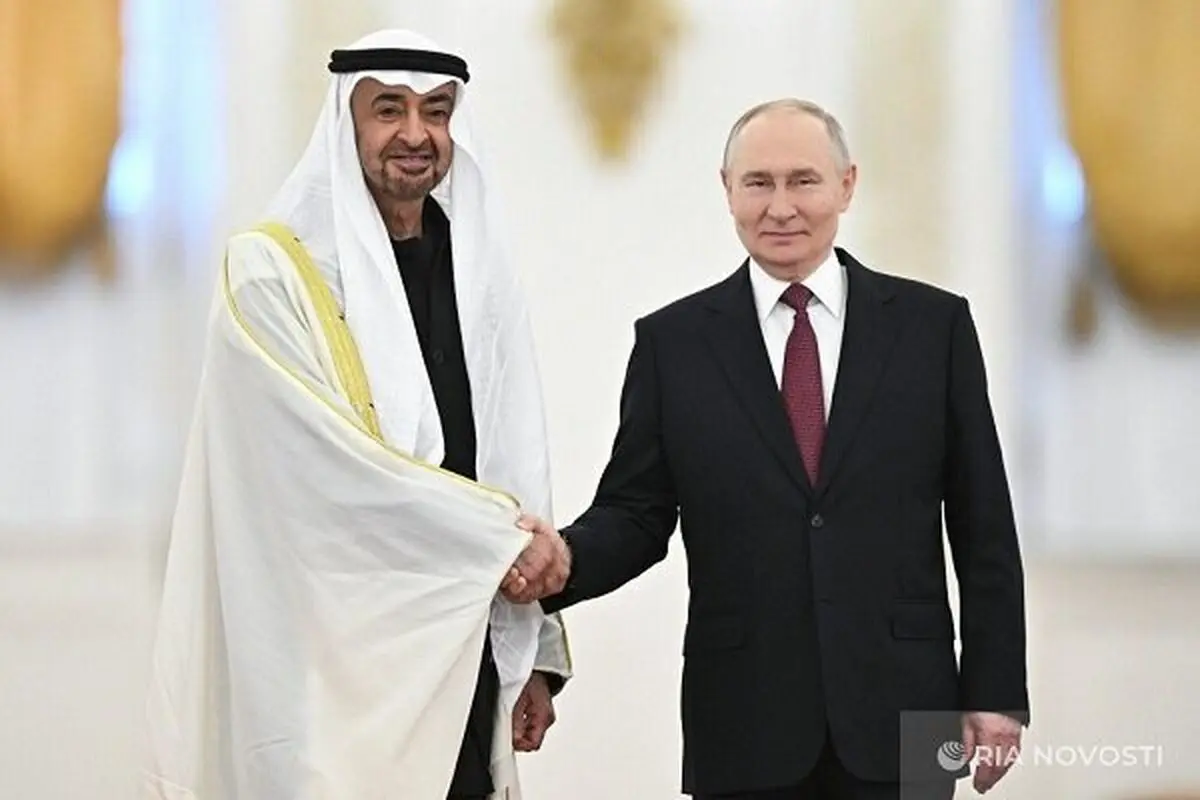 اظهارنظر مهم پوتین درباره ایران در دیدار با رئیس امارات