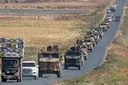 ورود کاروان لجستیکی نیرو‌های آمریکایی به سوریه

