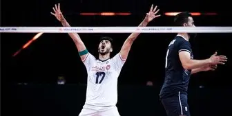 ترکیب تیم ملی والیبال ایران مقابل آمریکا