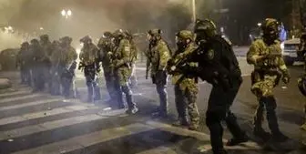 پلیس آمریکا 27 معترض را در پورتلند دستگیر کرد