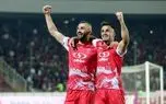 گل اول پرسپولیس به شمس آذر توسط سردار دورسون 25