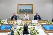 
تماس تصویری رهبران قطر، اردن و مصر با سران فرانسه، انگلیس و کانادا
