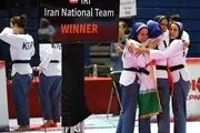 
پخش سرود «رژیم طاغوت» برای تیم پومسه بانوان ایران!