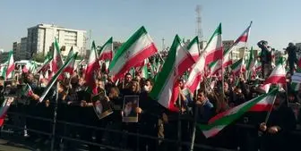 حماسه میلیونی امت رسول الله (ص) / خروش مردم تهران علیه اغتشاشگران